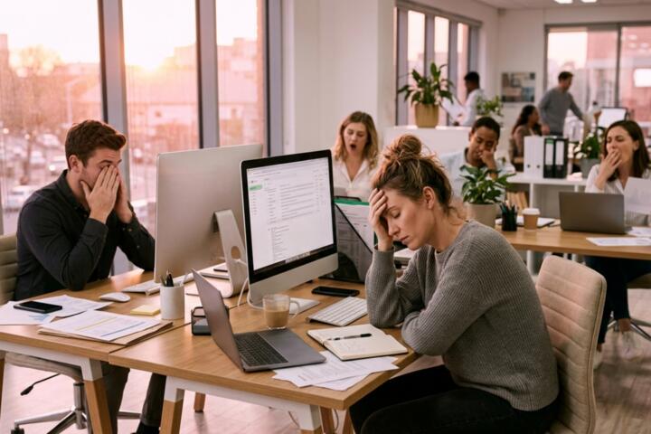 The Impact of Decision Fatigue on Afternoon Productivity